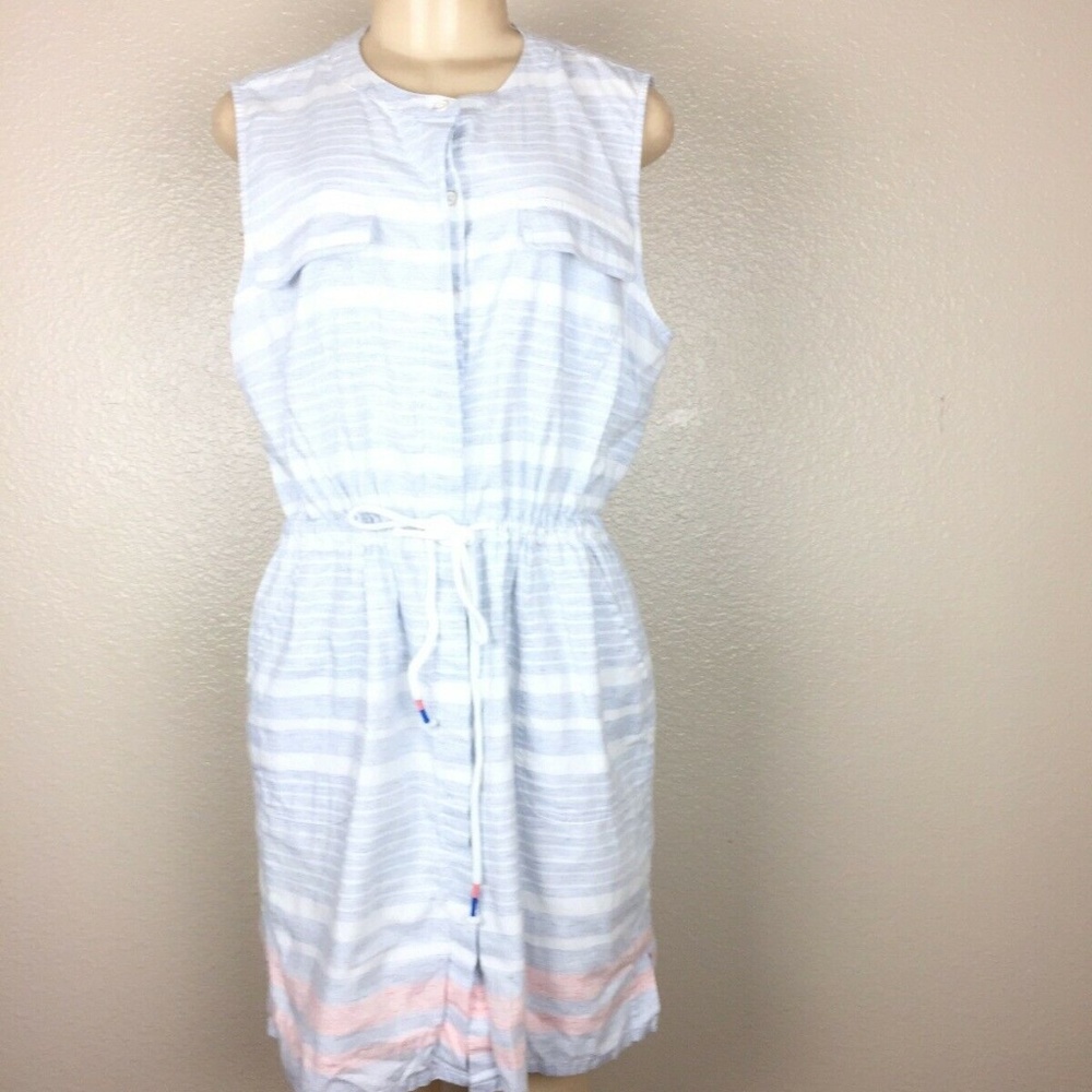 VINEYARD VINES WOMEN’S STRIP DRESS SZ 14